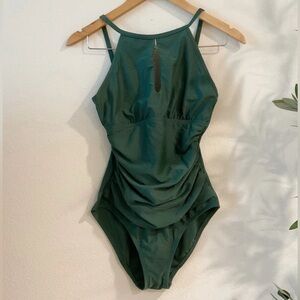 Ellen Tracy Teal Swimsuit